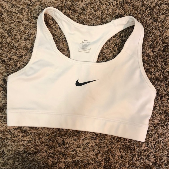 Nike Other - Nike White Sports Bra Size Small
